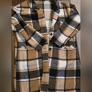 Plaid Women's Shacket
